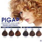 رنگ مو پیگار PIGAR(عسلی,بژ,مسی,شرابی,آلبالویی?,فندقی,چایی,نسکافه ای) - Image 2