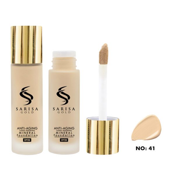 کرم پودر آرگان ساریسا گلد SARISA شماره 41 تا 46 - Image 2