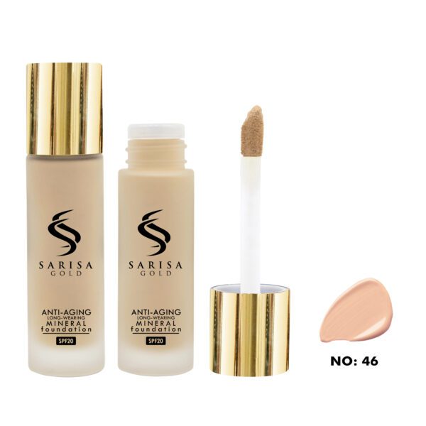 کرم پودر آرگان ساریسا گلد SARISA شماره 41 تا 46 - Image 7