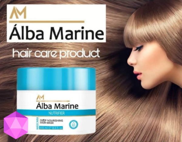 ماسک مو بدون سولفات آلبا مارین - Image 2