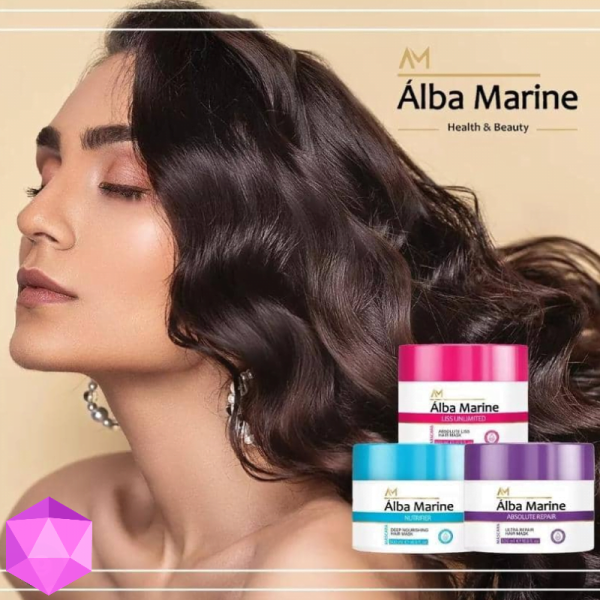 ماسک مو بدون سولفات آلبا مارین - Image 6