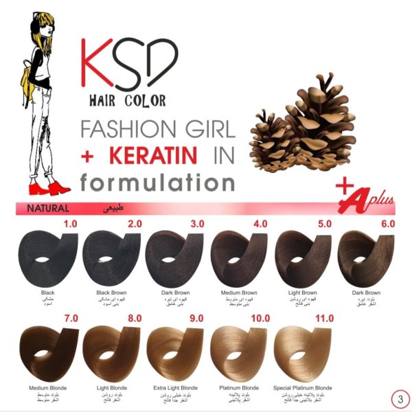 رنگ مو کی اس دی KSD - Image 2