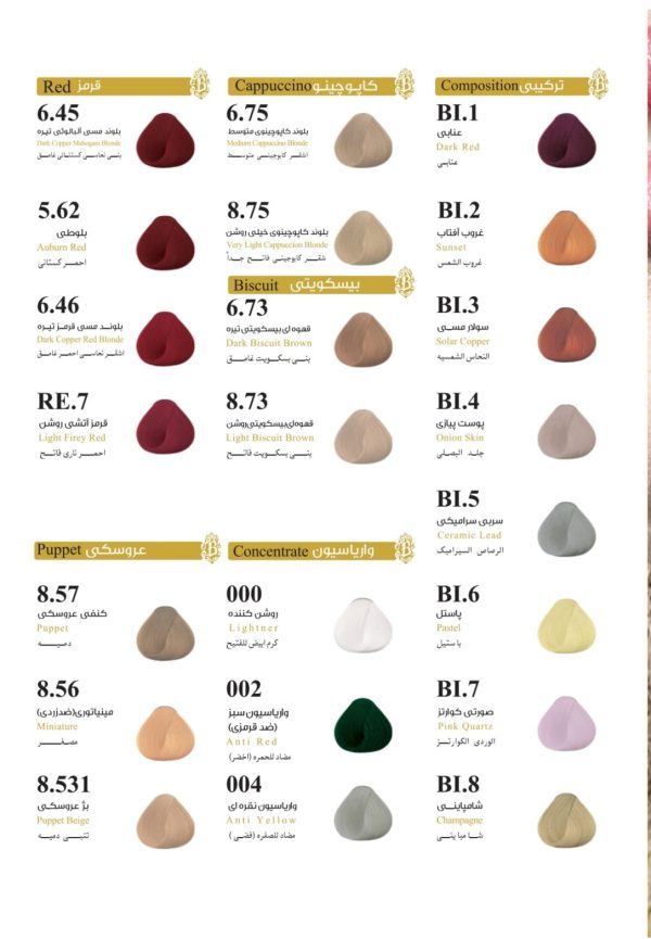 رنگ مو بیجورکا - Image 5